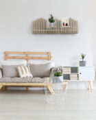 Köllen Bookshelf White. Scandinavian furniture is the perfect blend of a style that is modern and functional.